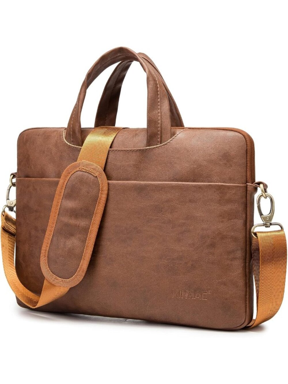 Waterproof 360° Protective Laptop Sleeve Bag for 13-14 inch Devices - Coffee